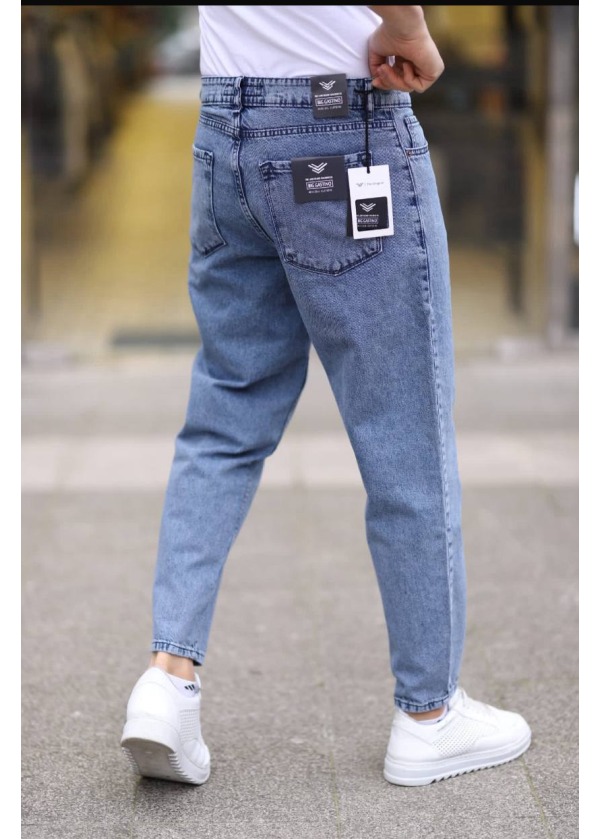 5'li Seri Dar Kot Pantolon - Açık Mavi - 5012