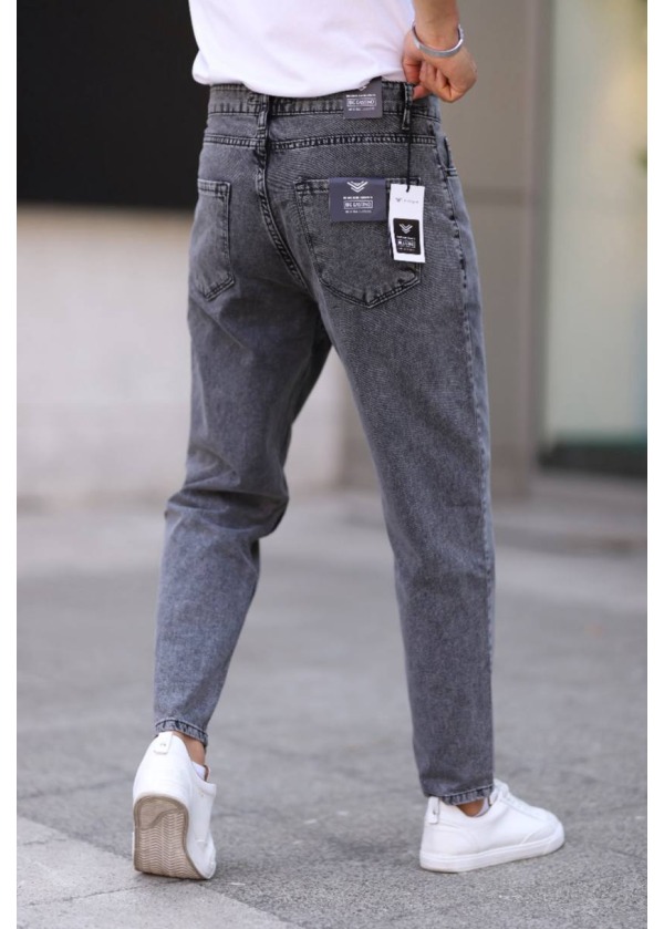 5'li Seri Dar Kot Pantolon - Açık Gri - 5012